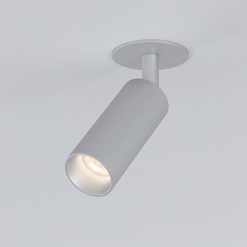 Встраиваемый светодиодный светильник Diffe 25039/LED 8W 4200K серебро Elektrostandard