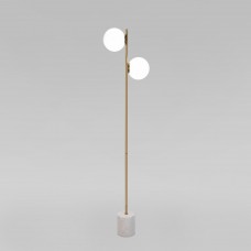 Напольный светильник с мраморным основанием 01158/2 латунь Eurosvet