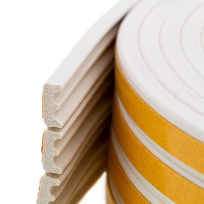 Уплотнитель резиновый, 12 м, профиль "E", белый Сибртех Уплотнитель резиновый, 12 м, профиль "E", белый Сибртех