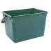 Ведро малярное прямоугольное, 14 л, вторичный полипропилен, Сибртех