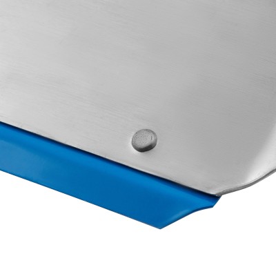 Лопата для уборки снега тротуарная, алюминиевая, 600 х 400 мм, без черенка, Сибртех