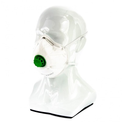 Полумаска фильтрующая (респиратор) формованная, с клапаном выдоха, FFP2 Сибртех