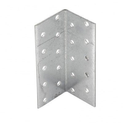 Крепежный уголок равносторонний 2 мм, KUR 40 x 40 x 100 мм Сибртех