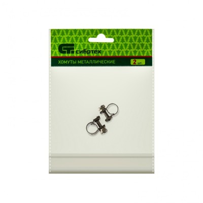 Хомуты металлические, MINI 8-10 мм, ширина 9 мм, винтовой, W4, 2 шт Сибртех Хомуты металлические, MINI 8-10 мм, ширина 9 мм, винтовой, W4, 2 шт Сибртех