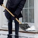 Лопата для уборки снега пластиковая, 350 х 350 мм, без черенка, Сибртех