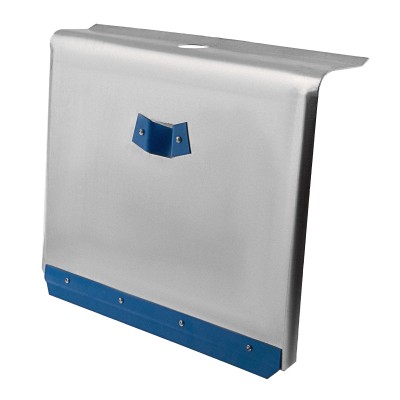 Лопата для уборки снега тротуарная, алюминиевая, 500 х 400 мм, без черенка, Сибртех