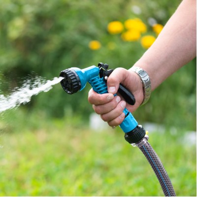 Шланг поливочный армированный ПВХ, 1/2", 25 м, "Садовод" Сибртех