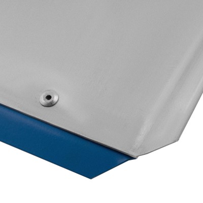 Лопата для уборки снега тротуарная, алюминиевая, 500 х 400 мм, без черенка, Сибртех