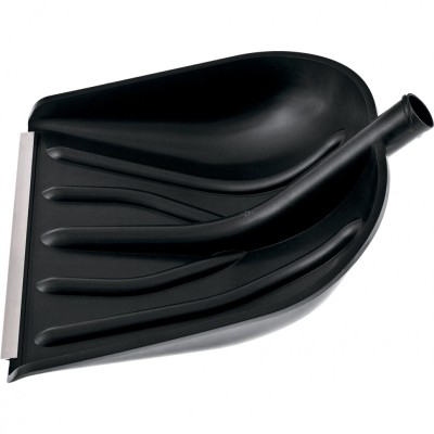 Лопата для уборки снега пластиковая Profi, 410 х 405 мм, без черенка, Сибртех