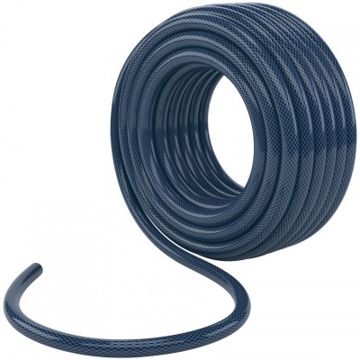 Шланг поливочный армированный, 3-х слойный, ПВХ  3/4", 15 м, "Садовод" Сибртех