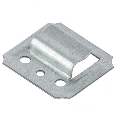 Кляймер №3.5 оцинкованный с гвоздями, 100 шт Сибртех