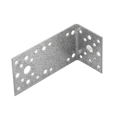 Крепежный уголок ассимичный 1.7 мм, KUAS 130x50 х 65 мм Сибртех