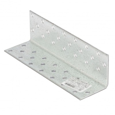 Крепежный уголок равносторонний 2 мм, KUR 40 x 40 x 140 мм Сибртех