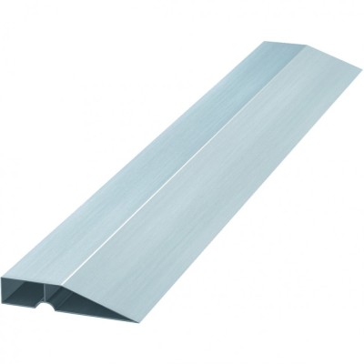 Правило алюминиевое "Трапеция", 1 ребро жесткости, L-1,7 м Сибртех