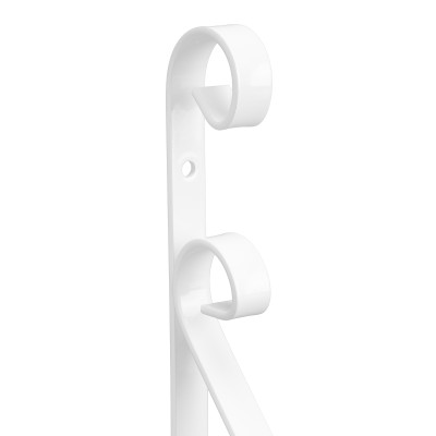 Кронштейн декоративный, 250 х 250 мм, белый Сибртех