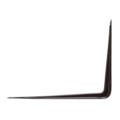 Кронштейн угловой с ребром, 175 х 225 мм, коричневый Сибртех Кронштейн угловой с ребром, 175 х 225 мм, коричневый Сибртех