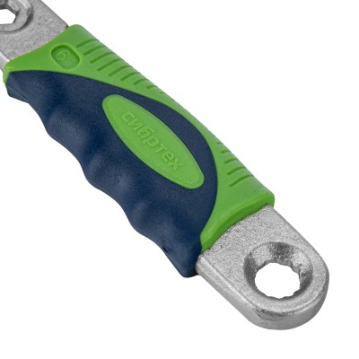 Ключ разводной, 150мм, переставная губка, 2-х комп. рукоятка Сибртех