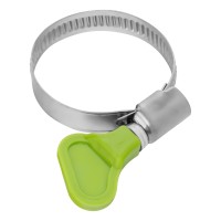 Хомуты металлические элемент крепления с формой ключа 25-40 мм, 2 шт Сибртех