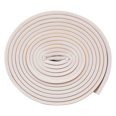 Уплотнитель резиновый, 24 м, профиль "P", белый Сибртех