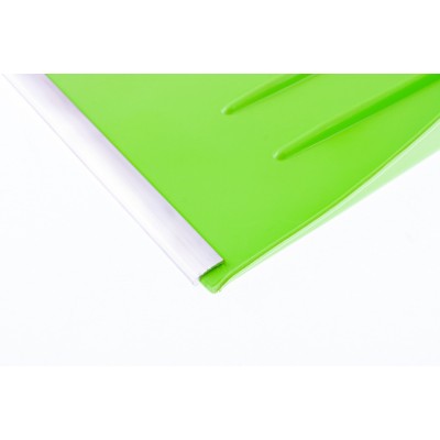 Лопата для уборки снега пластиковая, зеленая, 400 х 420 мм, без черенка, Сибртех