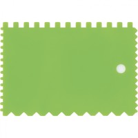 Шпатель для клея, пластмассовый, 90 х 130 мм, зубчатый Сибртех