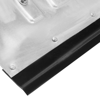 Движок для уборки снега алюминиевый, 750 х 420 х 1120 мм, усиленный, стальная рукоятка, Сибртех