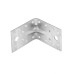 Крепежный уголок усиленный 2.5 мм, KUU 70 x 70 x 55 мм Сибртех