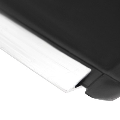 Лопата для уборки снега пластиковая, 530 х 375 х 1400 мм, алюминиевый черенок, Сибртех