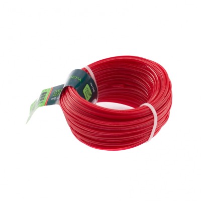 Леска для триммера звезда, 2.4 мм х 15 м, Сибртех