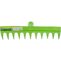Грабли пластиковые, 380 мм, 11 прямых зубьев, усиленные, без черенка, Сибртех Грабли пластиковые, 380 мм, 11 прямых зубьев, усиленные, без черенка, Сибртех