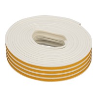 Уплотнитель, 24 м, профиль "P", белый Сибртех Уплотнитель, 24 м, профиль "P", белый Сибртех