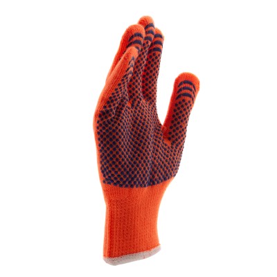 Перчатки полиакрилонитрильные плюшевого переплет, ПВХ "Точка", 10 кл, 58 гр Сибртех Перчатки полиакрилонитрильные плюшевого переплет, ПВХ "Точка", 10 кл, 58 гр Сибртех