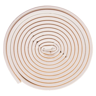 Уплотнитель резиновый, 24 м, профиль "D", белый Сибртех Уплотнитель резиновый, 24 м, профиль "D", белый Сибртех