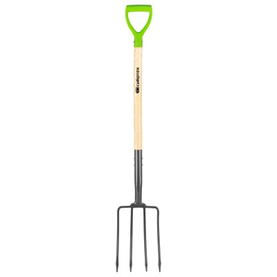 Вилы 4-рогие, огородные, кованые, 195х295х1165 мм, деревянный лакированный черенок Сибртех Вилы 4-рогие, огородные, кованые, 195х295х1165 мм, деревянный лакированный черенок Сибртех