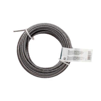 Леска для триммера квадратная витая, армированная алюминием, 3.0 мм х 10 м, Сибртех Леска для триммера квадратная витая, армированная алюминием, 3.0 мм х 10 м, Сибртех