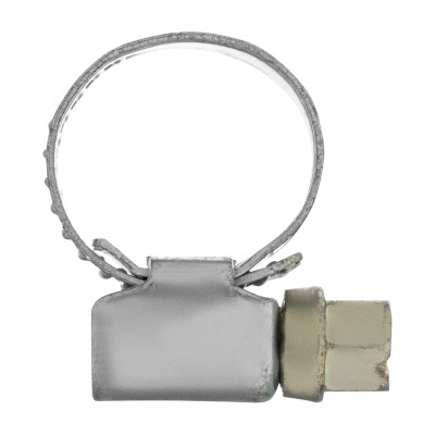 Хомуты металлические, Стандартное болтовое крепление 10-16 мм, 2 шт, ширина 9 мм Сибртех