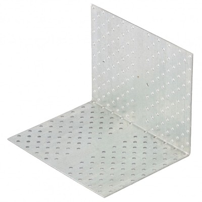 Крепежный уголок равносторонний 2 мм, KUR 160 x 160 x 200 мм Сибртех