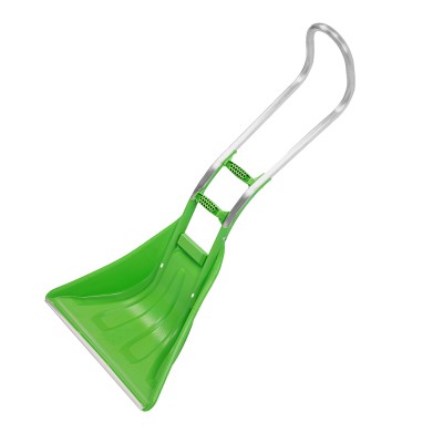 Движок для уборки снега пластиковый, 670 х 530 х 1410 мм, алюминиевая рукоятка, Сибртех