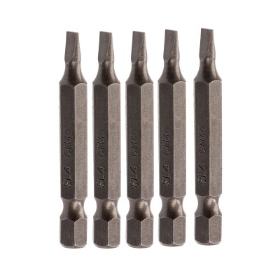 Бита SL4 x 50, сталь CrMo, 5 шт. Сибртех