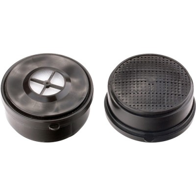 Фильтр комбинированный к полумаске изолирующей ИСТОК 300/400, марка А1Р1, 2 шт Сибртех