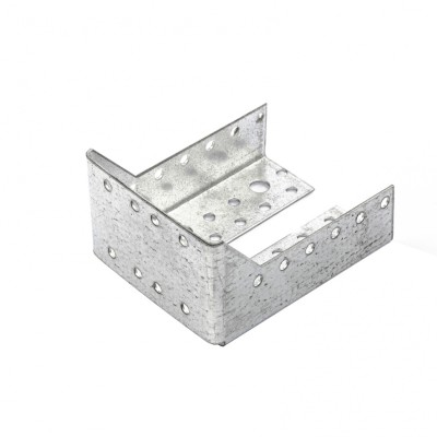 Опора бруса закрытая, 2 мм, OBR Z-100 х 140 х 76 мм, цинк Сибртех