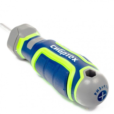 Отвертка PH3 х 150 мм, CrV, четырехкомпонентная рукоятка Сибртех Отвертка PH3 х 150 мм, CrV, четырехкомпонентная рукоятка Сибртех