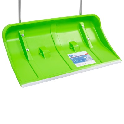 Движок для уборки снега пластиковый, 815 х 440 х 1150 мм, алюминиевая рукоятка, Сибртех