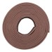 Уплотнитель резиновый, 24 м, профиль "E", коричневый Сибртех Уплотнитель резиновый, 24 м, профиль "E", коричневый Сибртех
