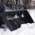 Движок для уборки снега пластиковый, 700х550х1470 мм, стальная рукоятка, Сибртех Движок для уборки снега пластиковый, 700х550х1470 мм, стальная рукоятка, Сибртех