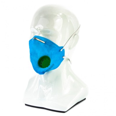 Полумаска фильтрующая (респиратор) складная, с клапаном выдоха, FFP1 Сибртех