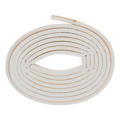 Уплотнитель, 12 м, профиль "D", белый Сибртех Уплотнитель, 12 м, профиль "D", белый Сибртех