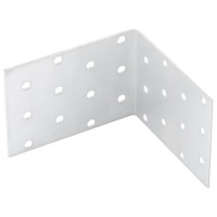 Крепежный уголок равносторонний 2 мм, KUR 40 x 40 x 80 мм Сибртех