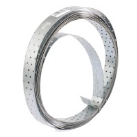 Лента перфорированная монтажная, 2 мм, LM 5см х 10 м, отвер. 4.5-5 мм, цинк Сибртех Лента перфорированная монтажная, 2 мм, LM 5см х 10 м, отвер. 4.5-5 мм, цинк Сибртех