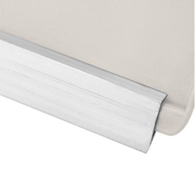 Лопата для уборки снега пластиковая, белая, 420 х 425 мм, без черенка, Сибртех